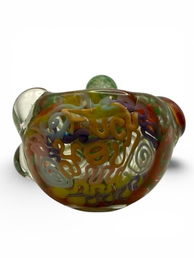 Preview pic of 5” Junebug Profanity Pipe - FU*K YOU