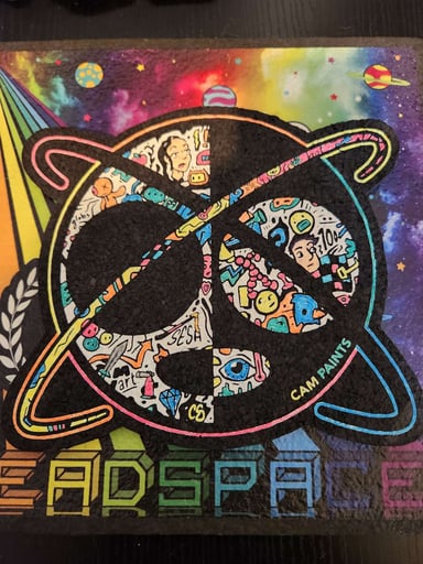 Preview pic of [LE] Cam Paints Moodmat 7" x 7"