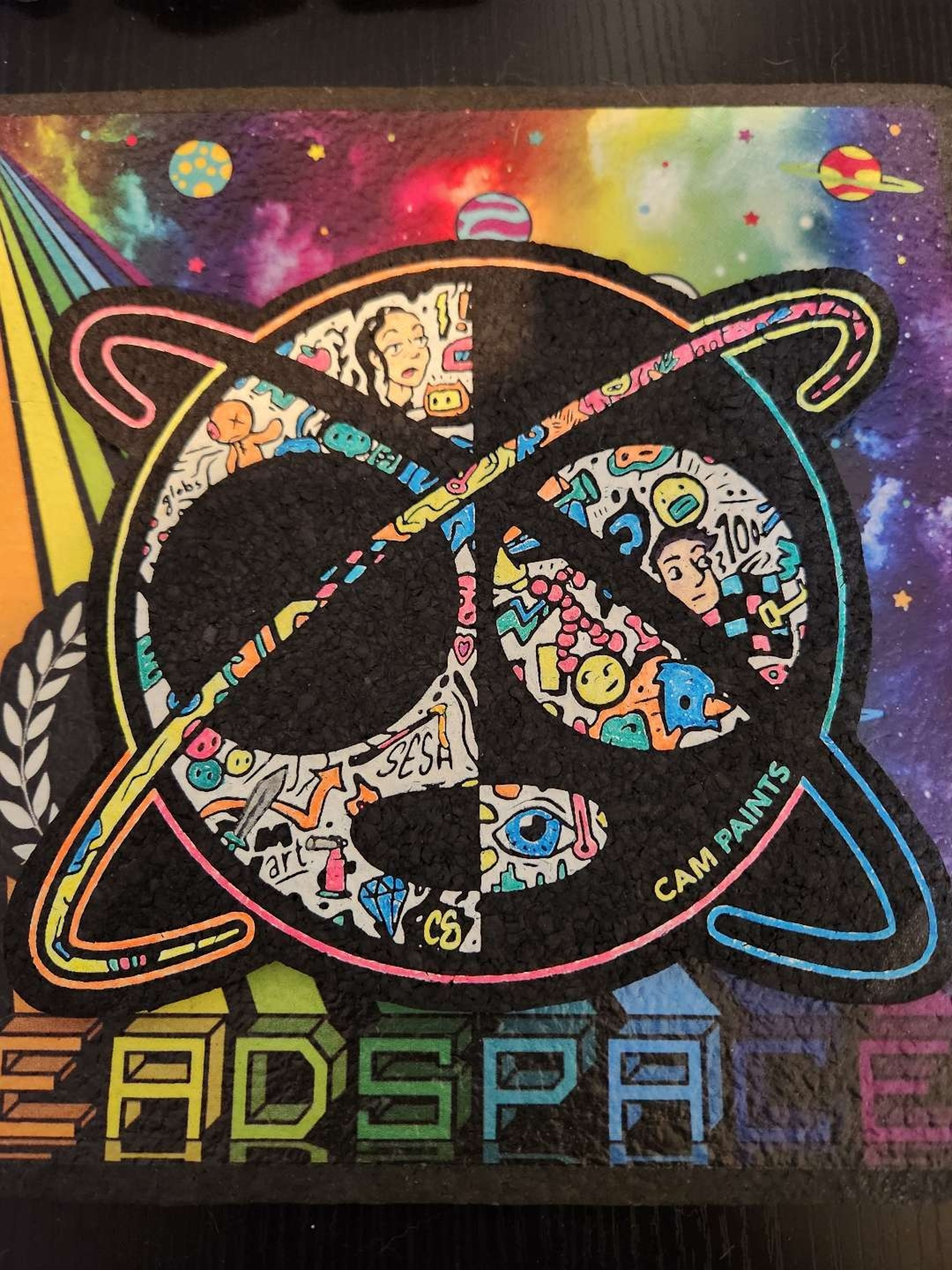 [LE] Cam Paints Moodmat 7" x 7" image 0