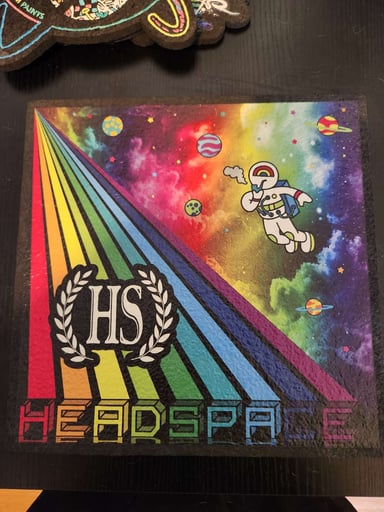 Preview pic of [LE] Heady Headyspace Moodmat 11" x 11"