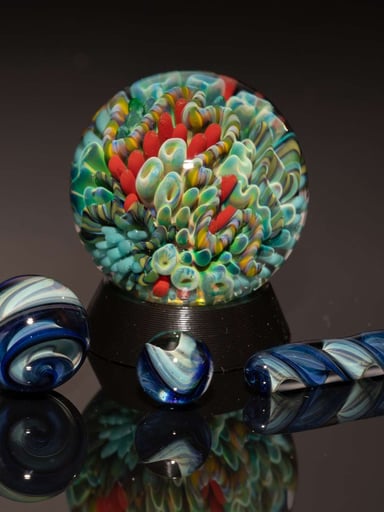 Preview pic of Coral Reef Marble Slurper Set