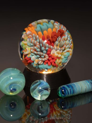 Preview pic of Coral Reef Marble Slurper Set