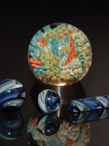 Preview pic of Coral Reef Marble Slurper Set