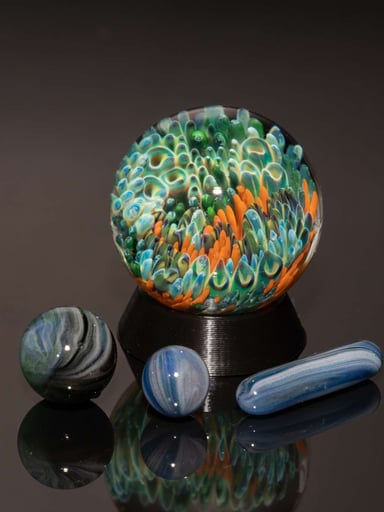 Preview pic of Coral Reef Marble Slurper Set