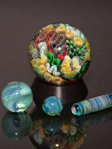 Preview pic of Coral Reef Marble Slurper Set