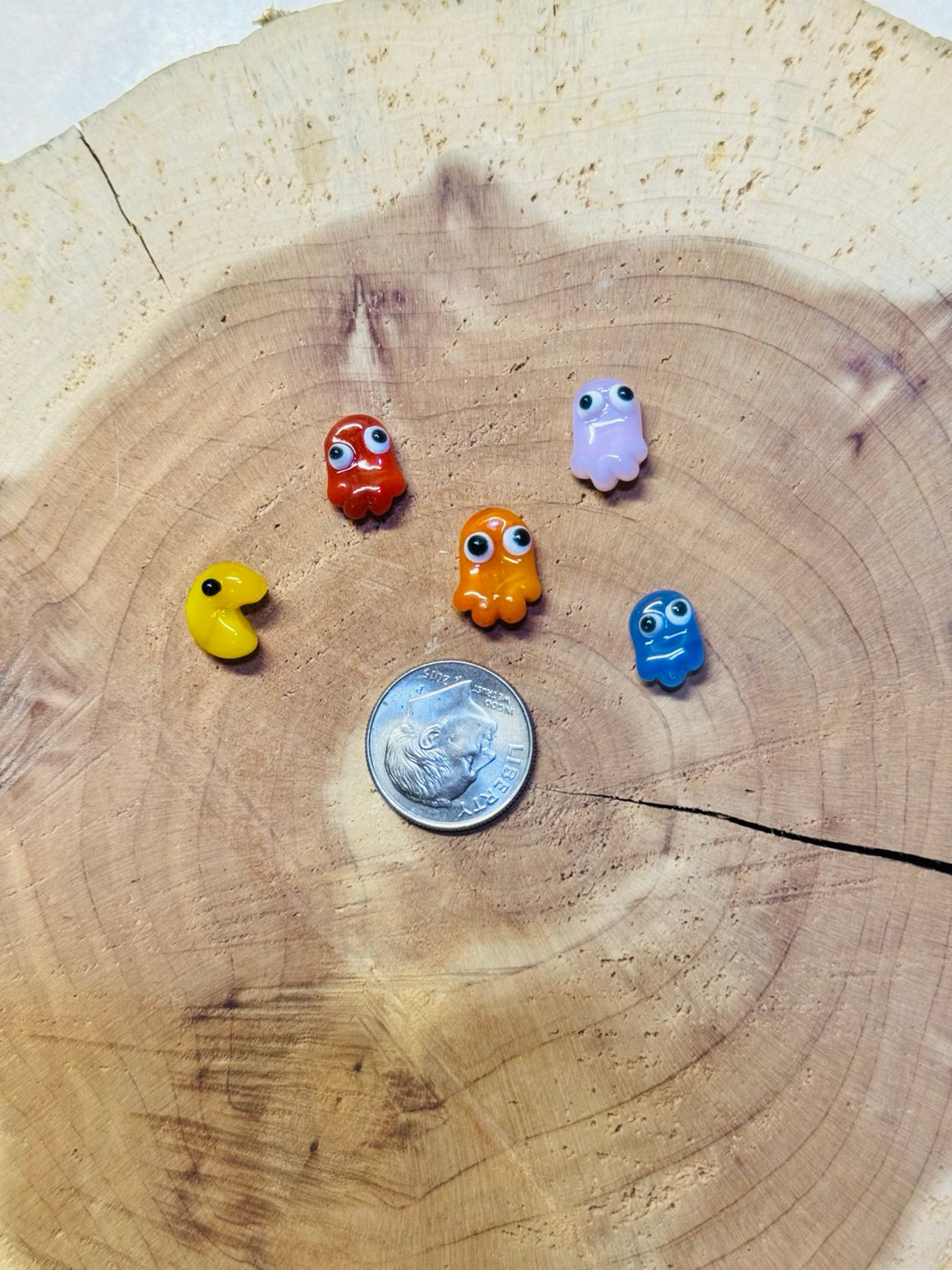 Pac man + ghost terp pearl set of 5 image 0