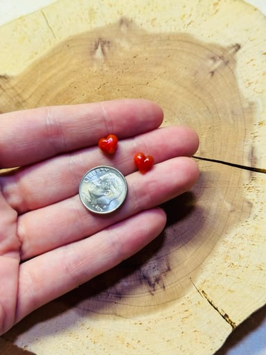 Preview pic of Heart terp pearl set of 2