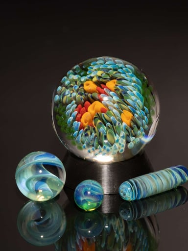 Preview pic of Coral Reef Marble Slurper Set