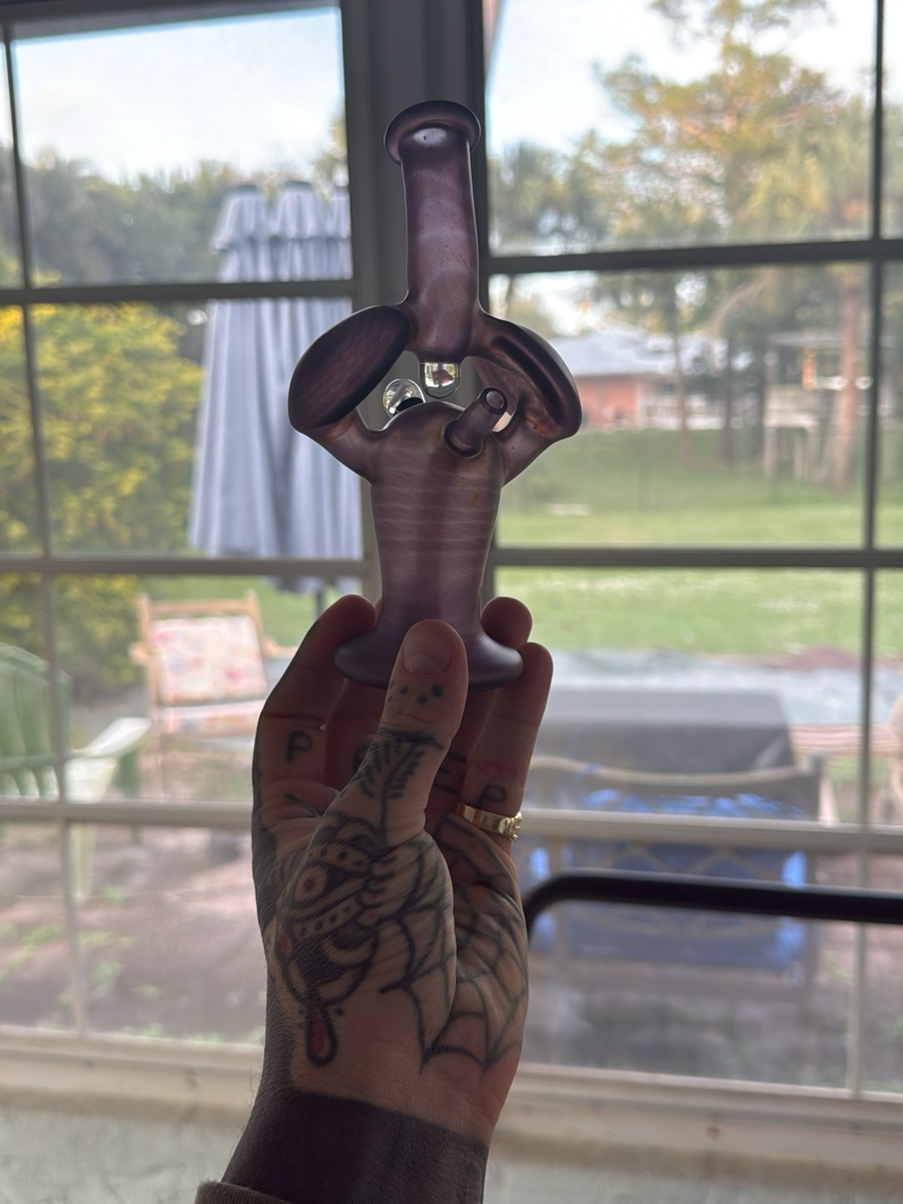 Preview pic of sandblasted mini purpskurp 10mm