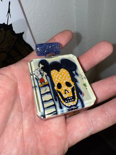 Preview pic of Azul 1/1 large Japan pendy flawless