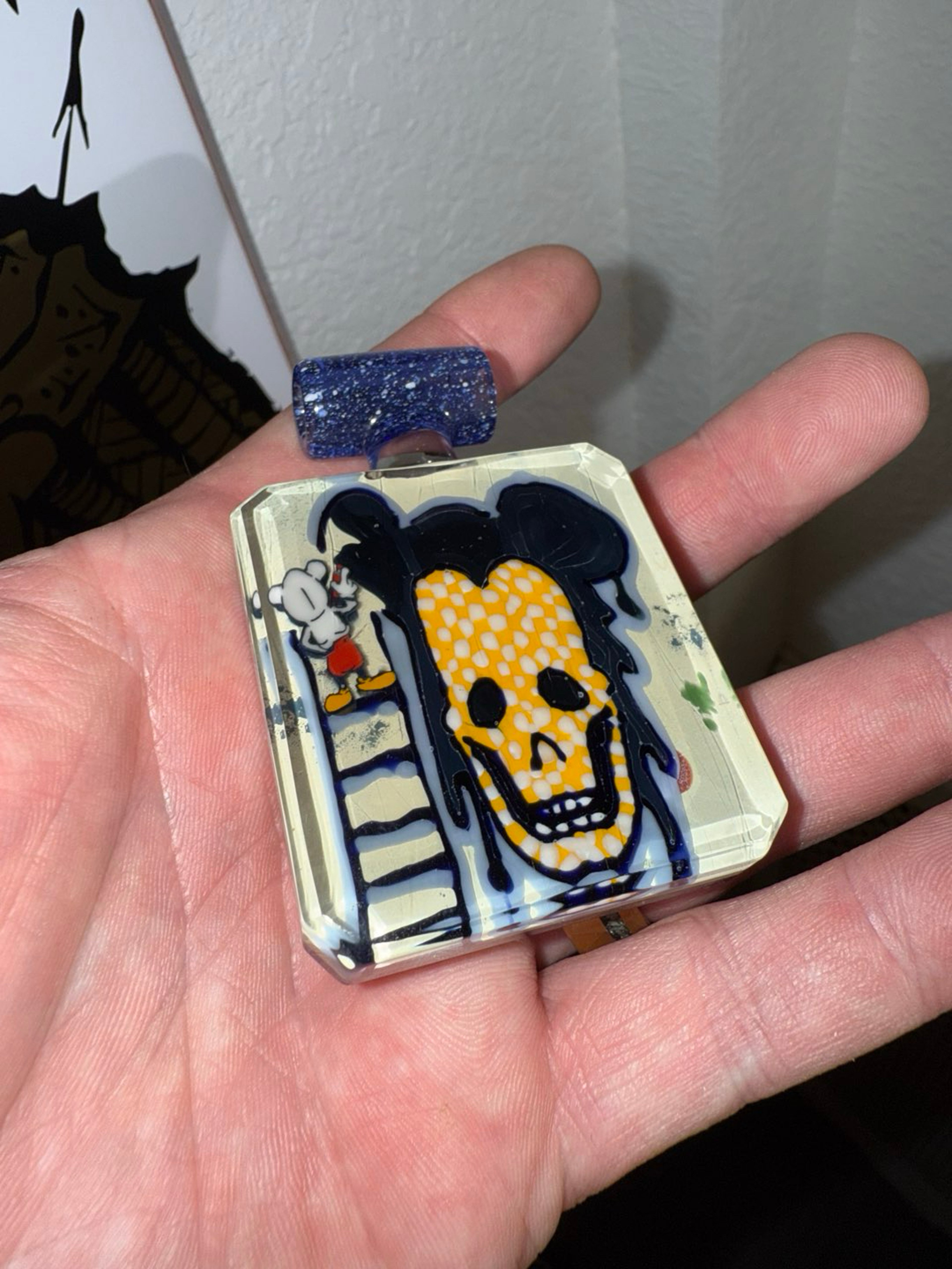 Preview pic of Azul 1/1 large Japan pendy flawless