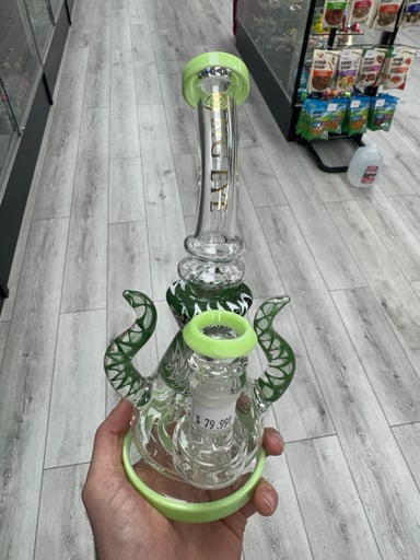 Preview pic of Big eye 2 horns rig green