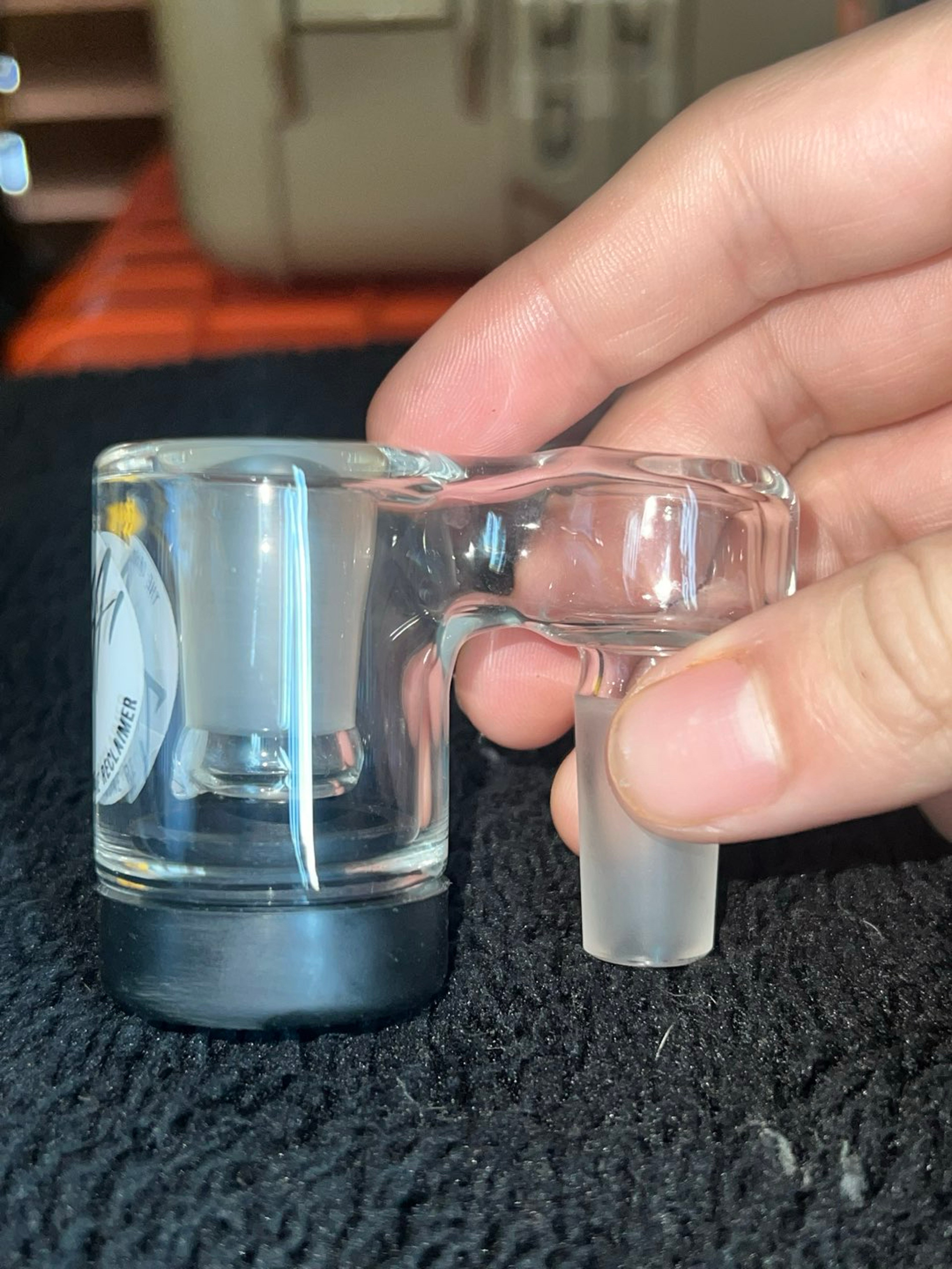 Clear 14/14 Jeff glass art reclaimer image 0