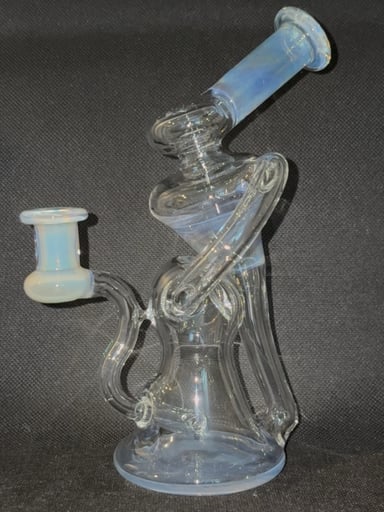 Preview pic of 10mm Rbr Style Dab Rig by @Michigoonglass
