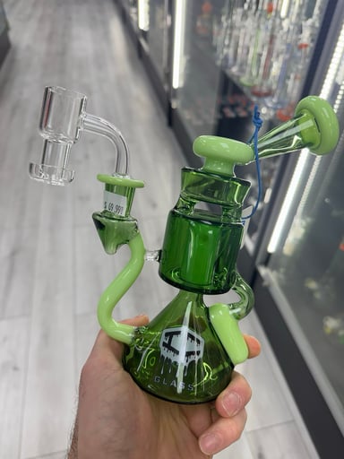 Preview pic of Ic glass recycler light green