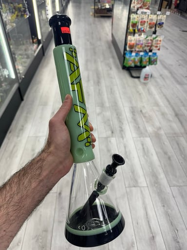 Preview pic of Alien flower monkey 18” beaker green