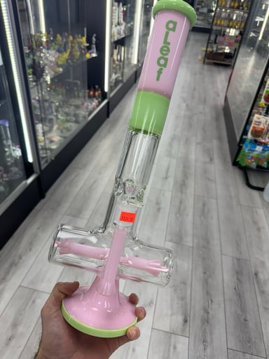 Preview pic of Aleaf 18” tube pink and slyme