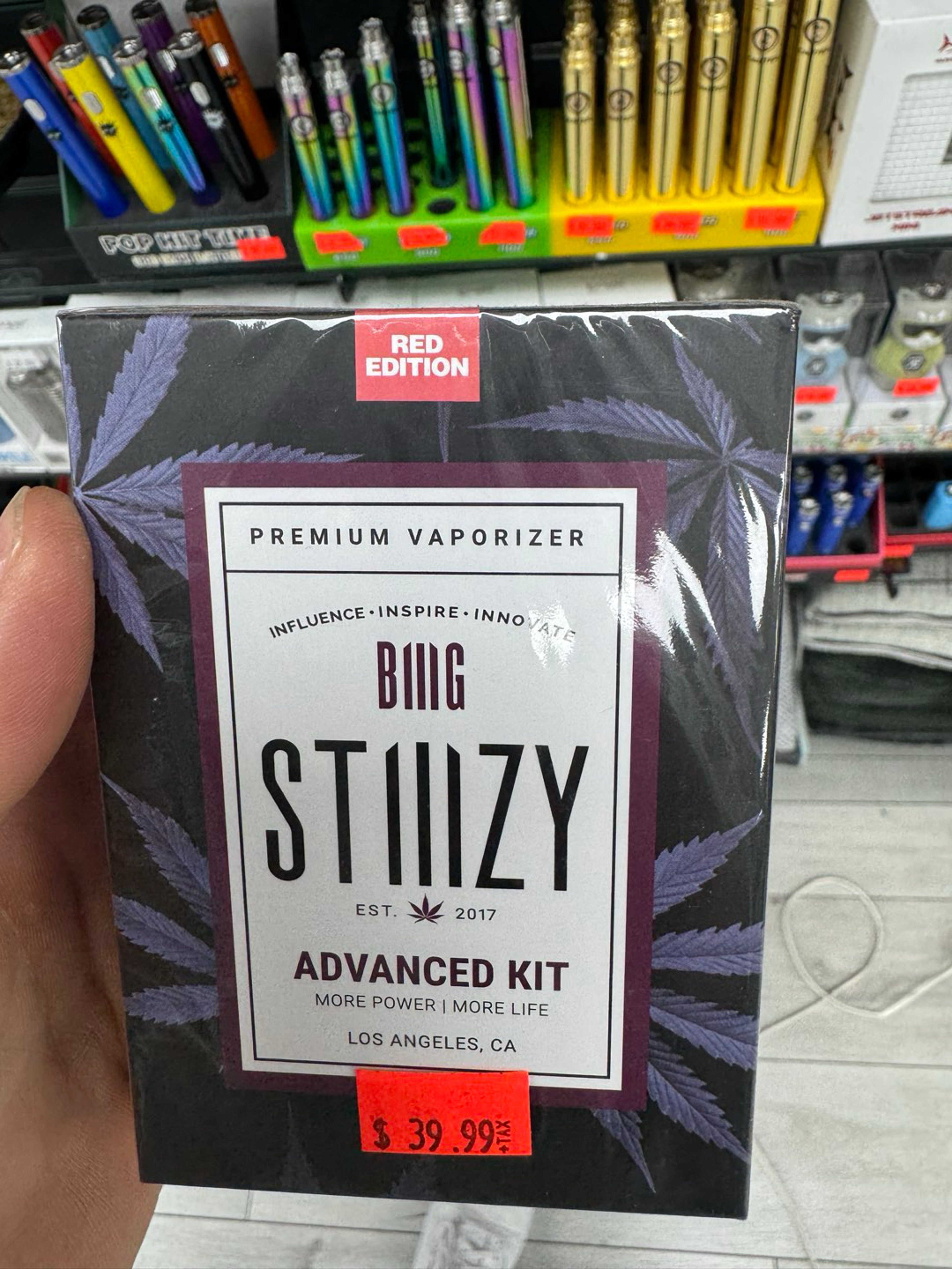 Preview pic of Stiiizy advanced battery red