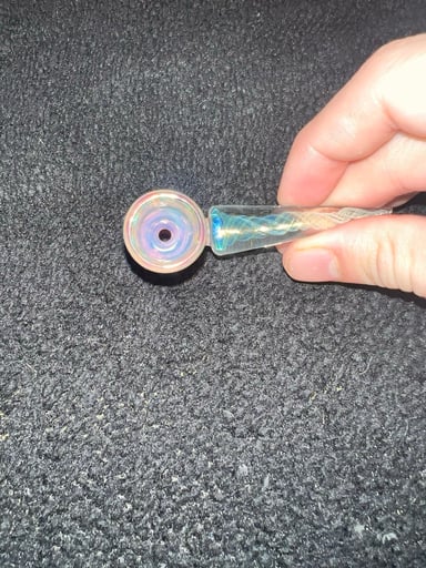 Preview pic of Chucksamillion glass 10mm fumed slide