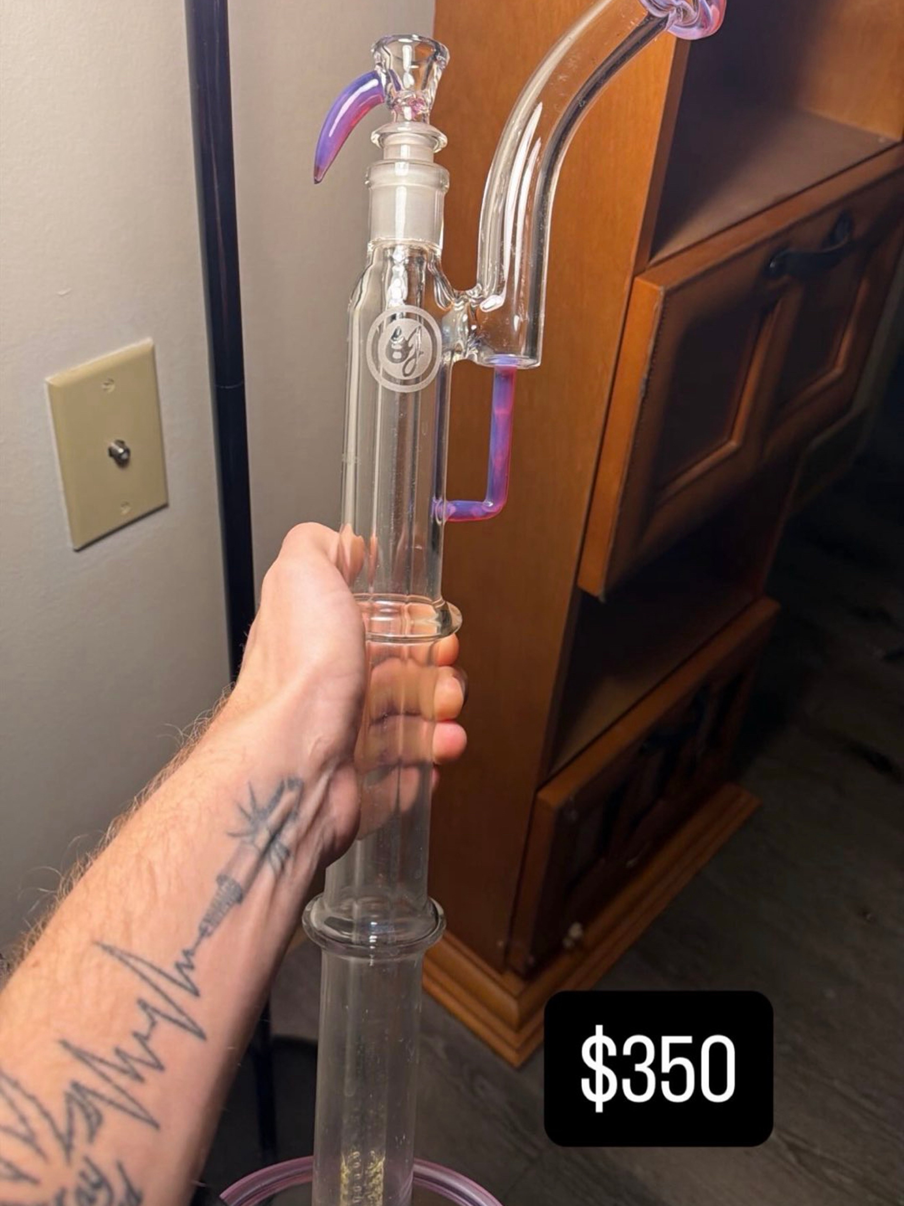 Oj flame king stem with opal image 0