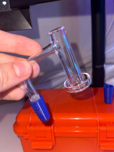 Preview pic of Control Tower - Quartz Banger - 10mm 45 degree OR 90 degree