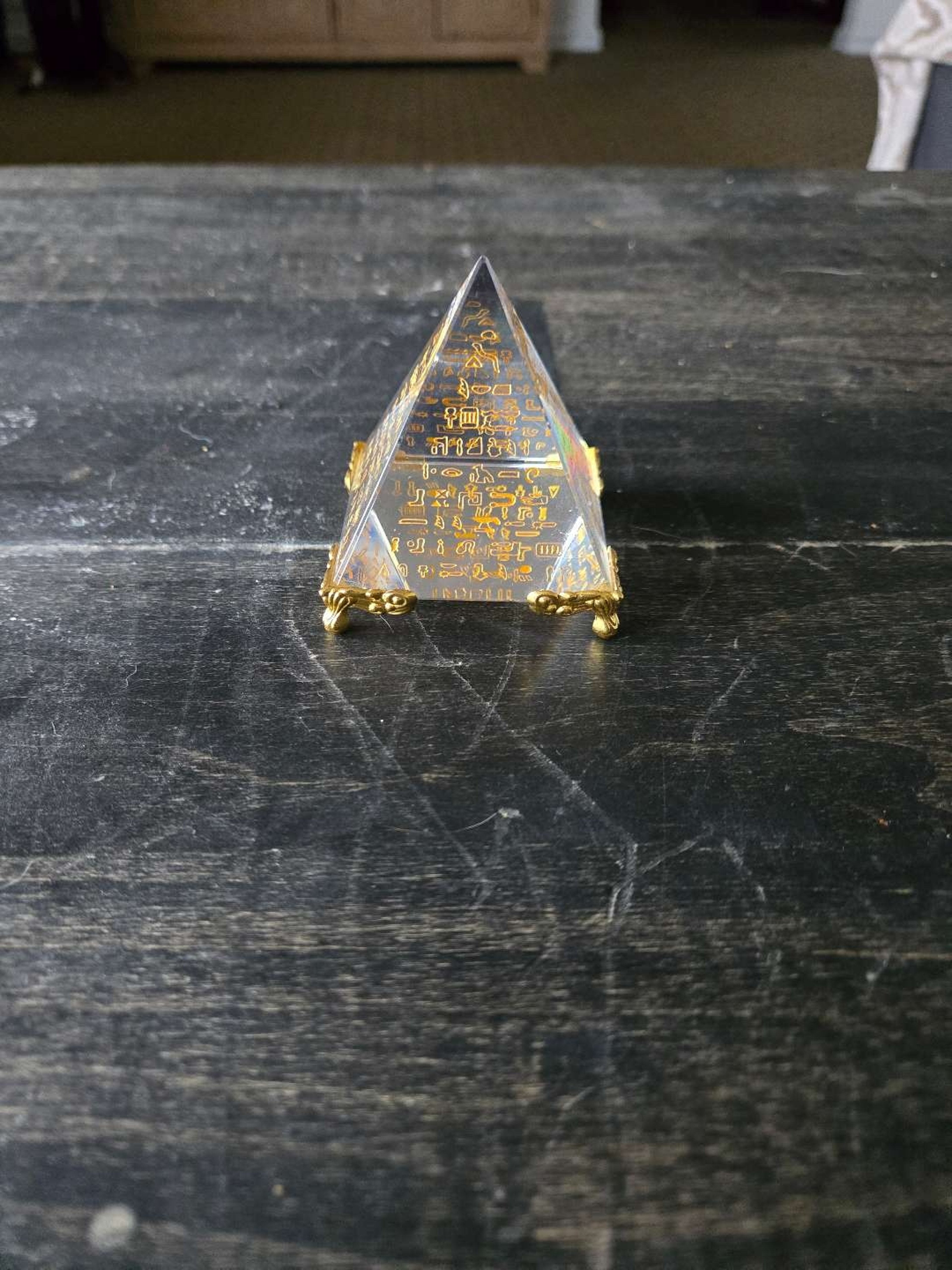 Glass Egyptian Pyramid image 0