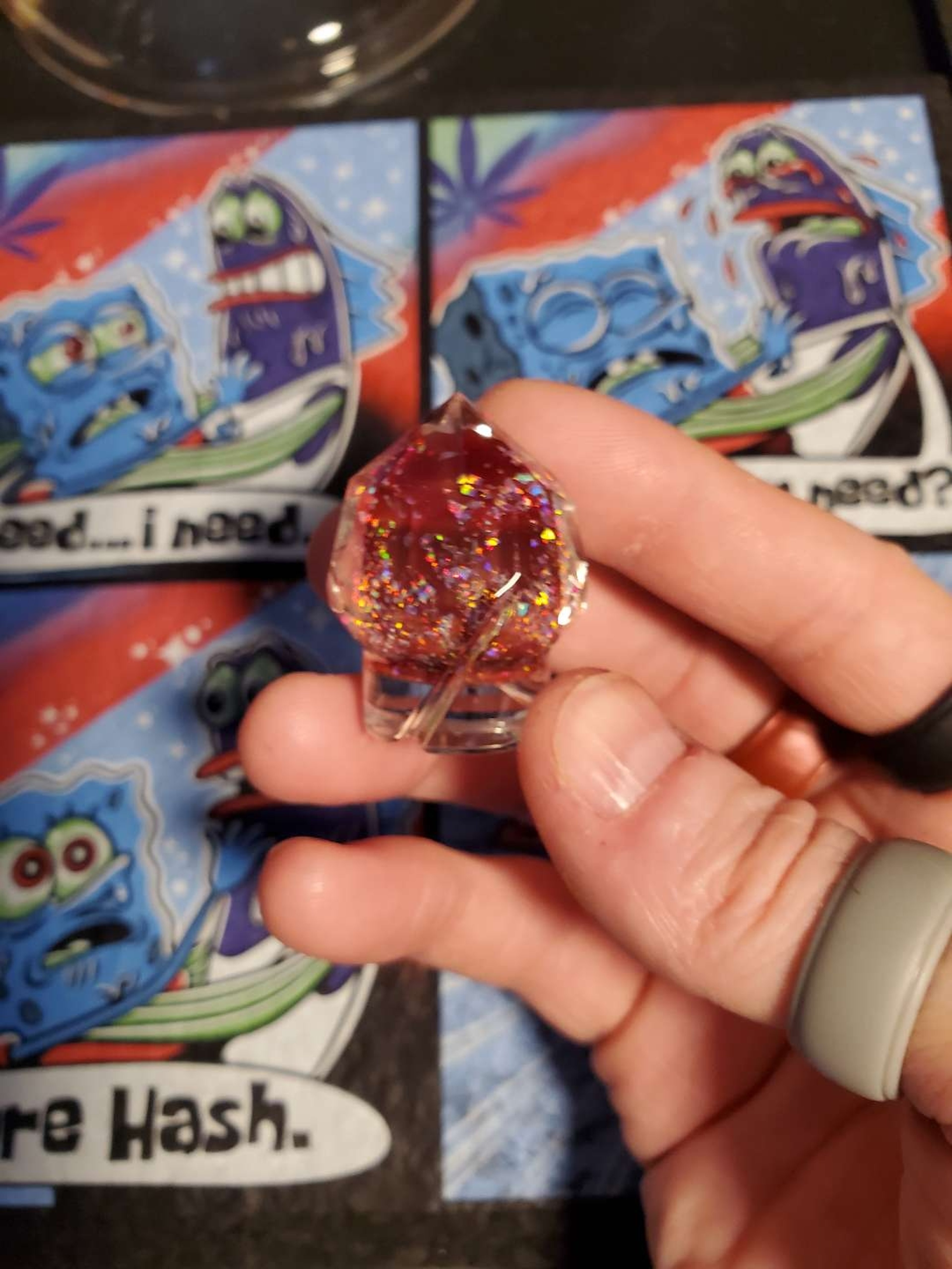 Preview pic of Faceted OTP spinnercap