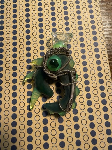 Preview pic of garden of eden wire wrap pendy