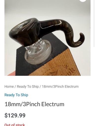 Preview pic of Captain Hook electrum bowl