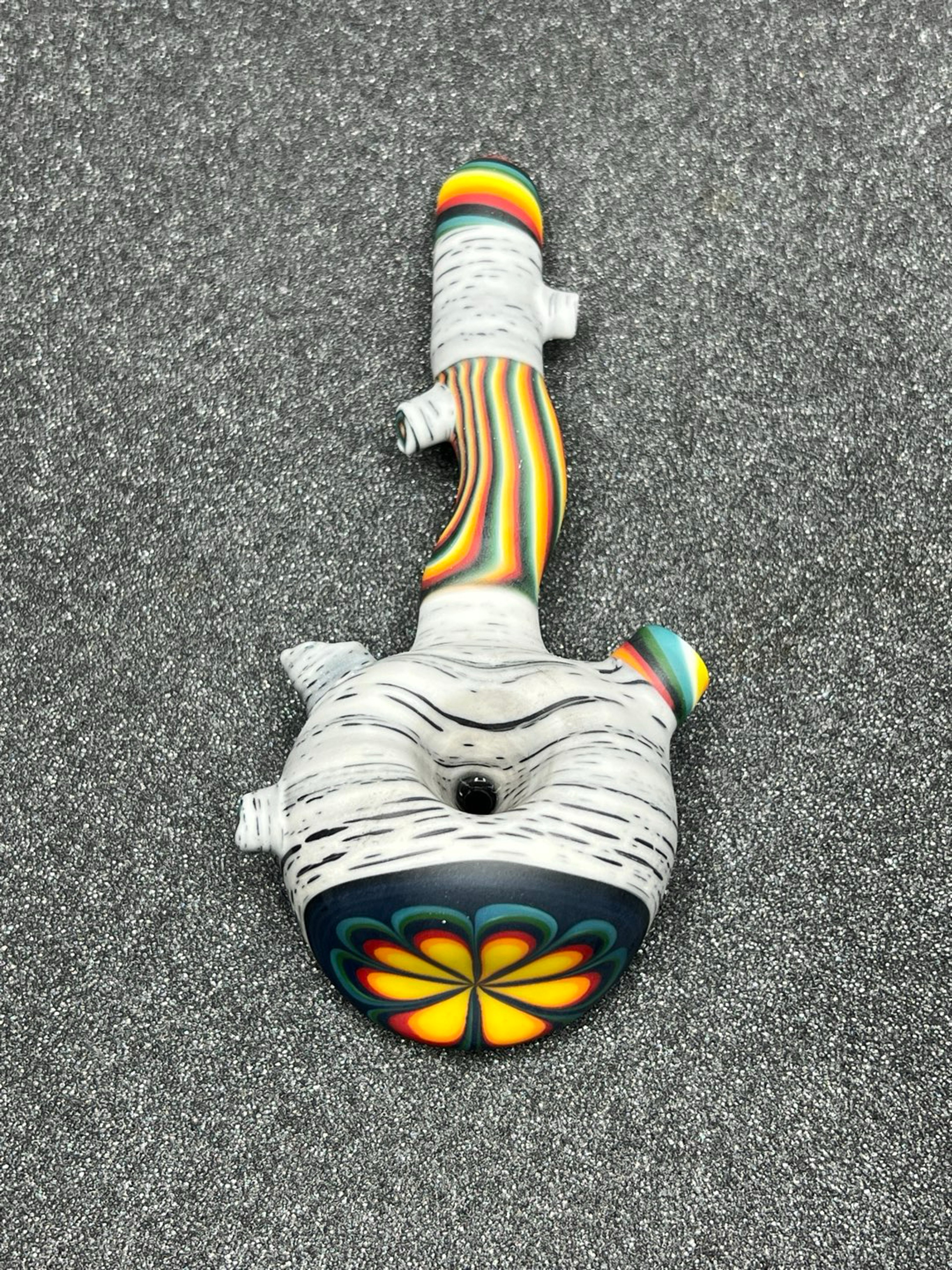 Engelmann Birch Pipe w/ Insane Color Work image 0