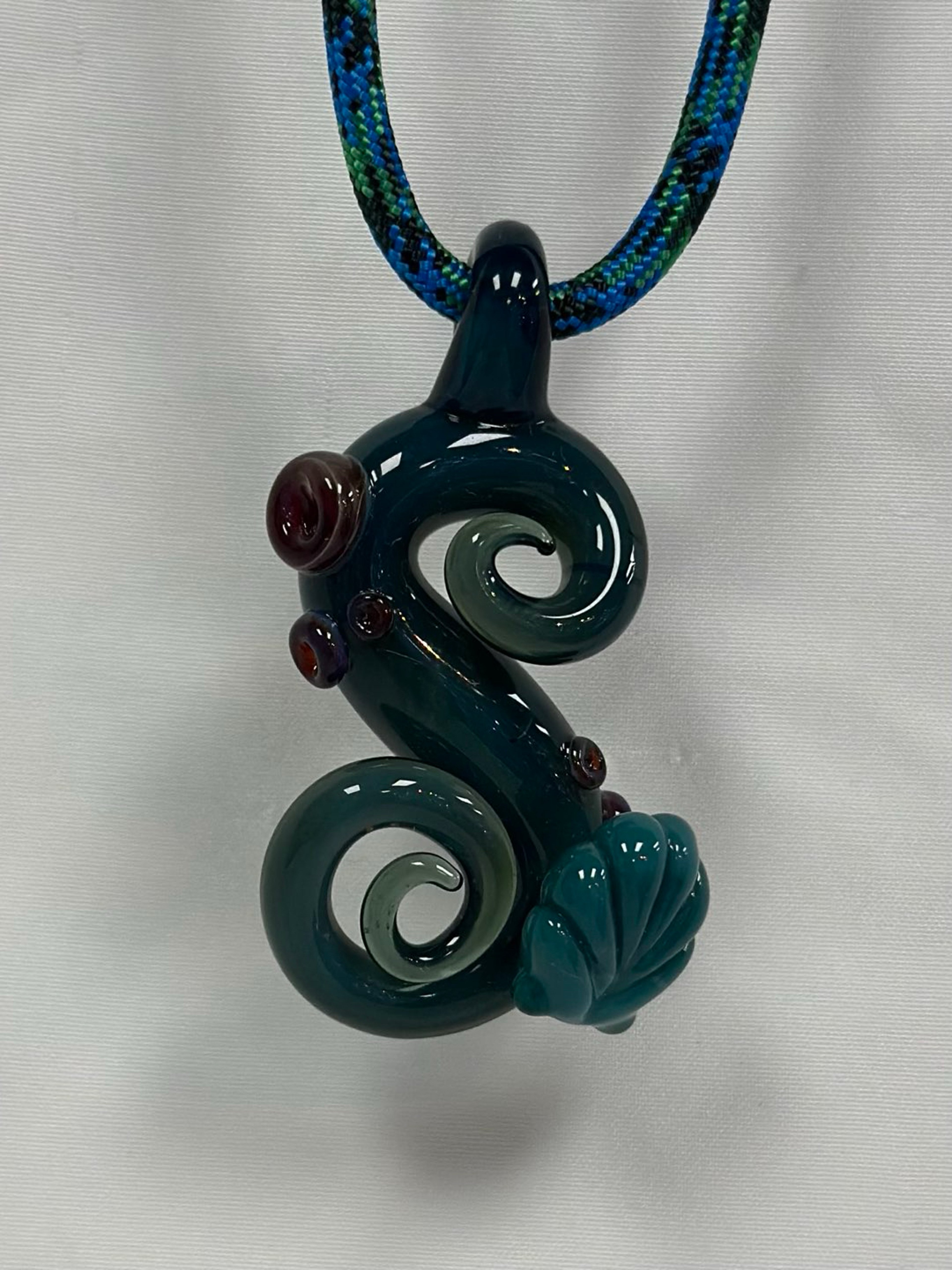 DEEP SEA TENTACLE - PENDENT - @ dellalunaglass image 0