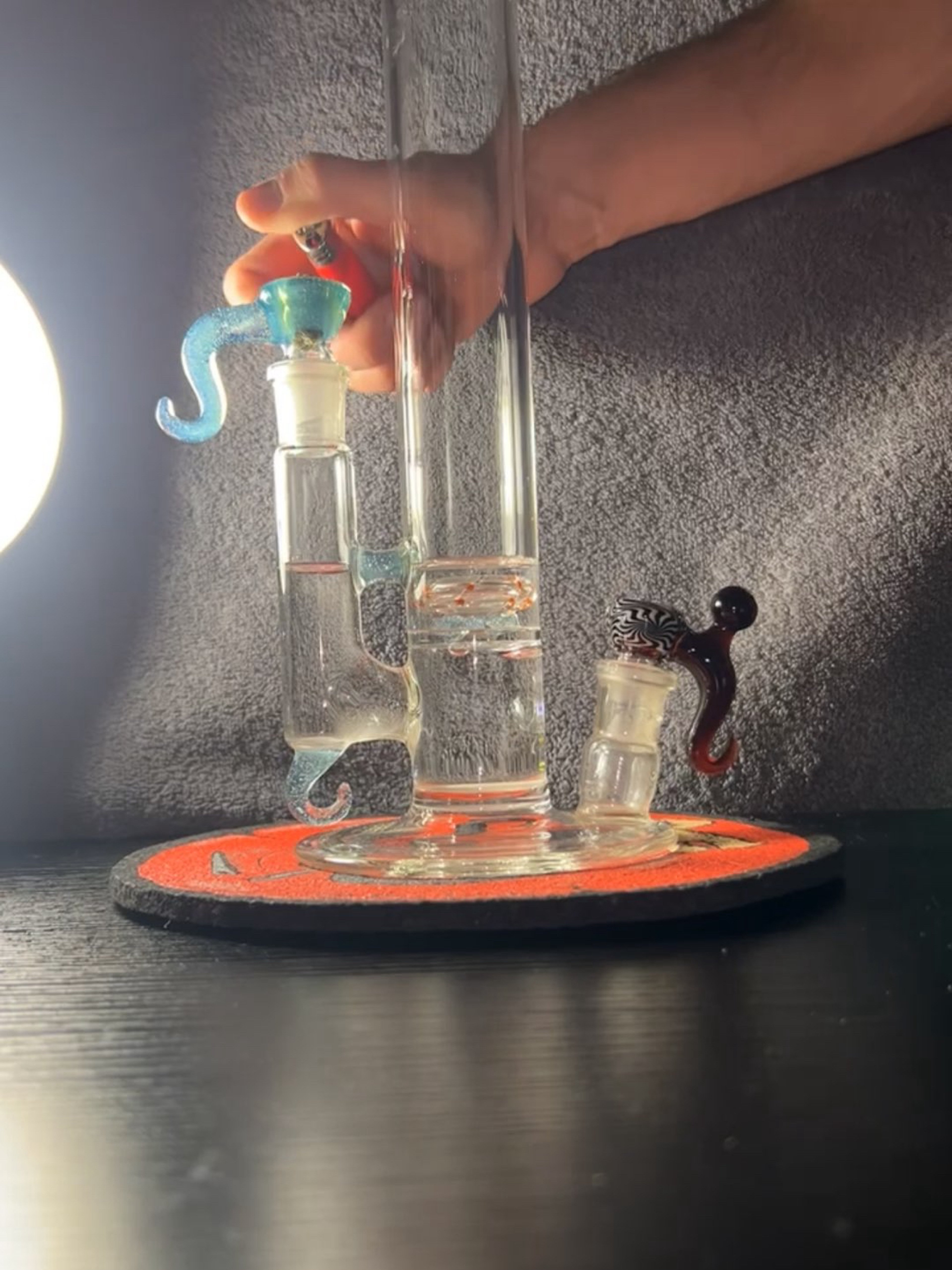 Preview pic of Captain Hook with matching bowl and option to buy electrum hook bowl aswell