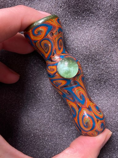 Preview pic of Fully worked thumbprint onie