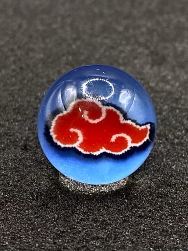 Preview pic of Naruto Akatsuki Marble Top by Keys Glass