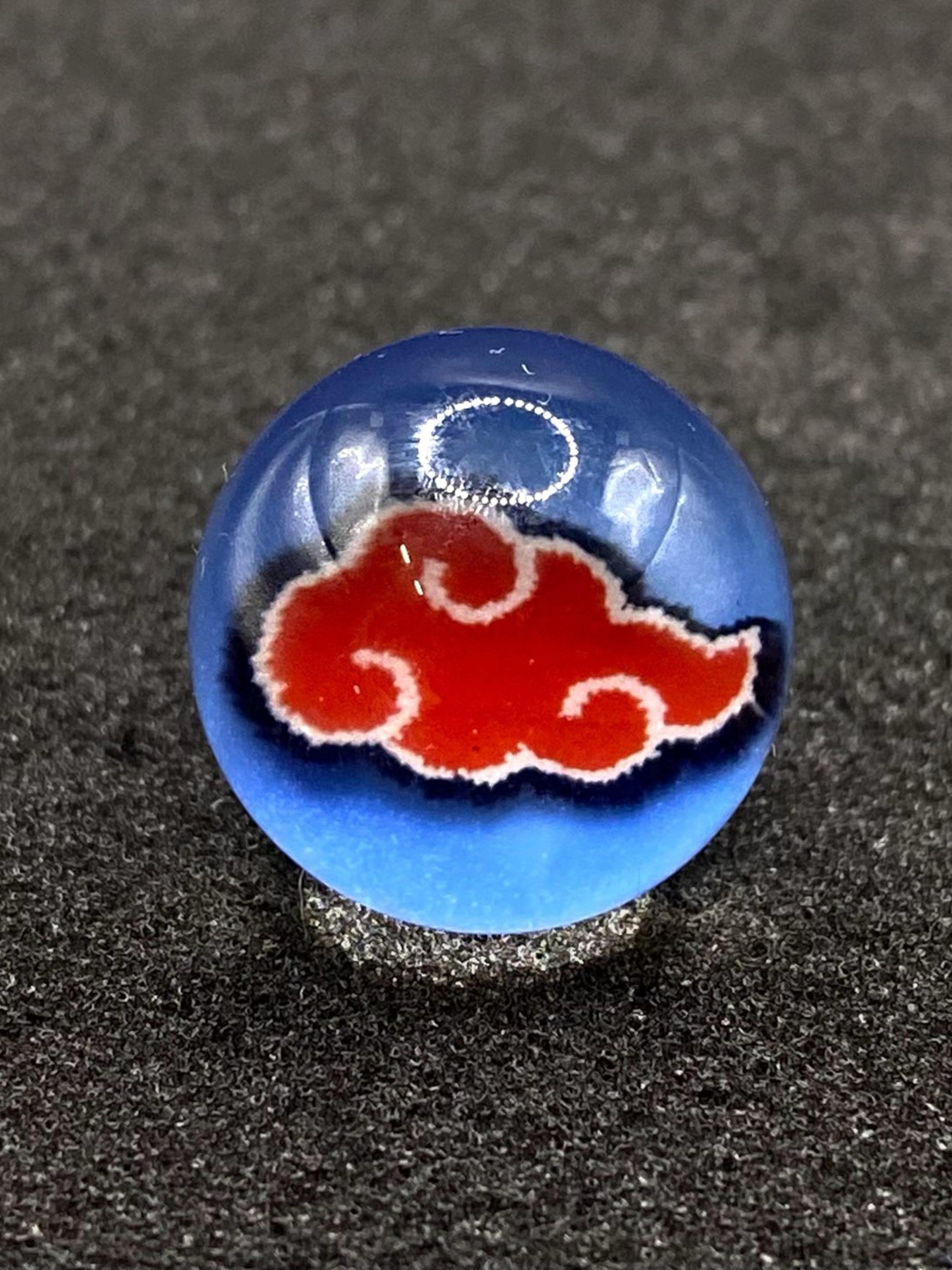 Naruto Akatsuki Marble Top by Keys Glass image 0