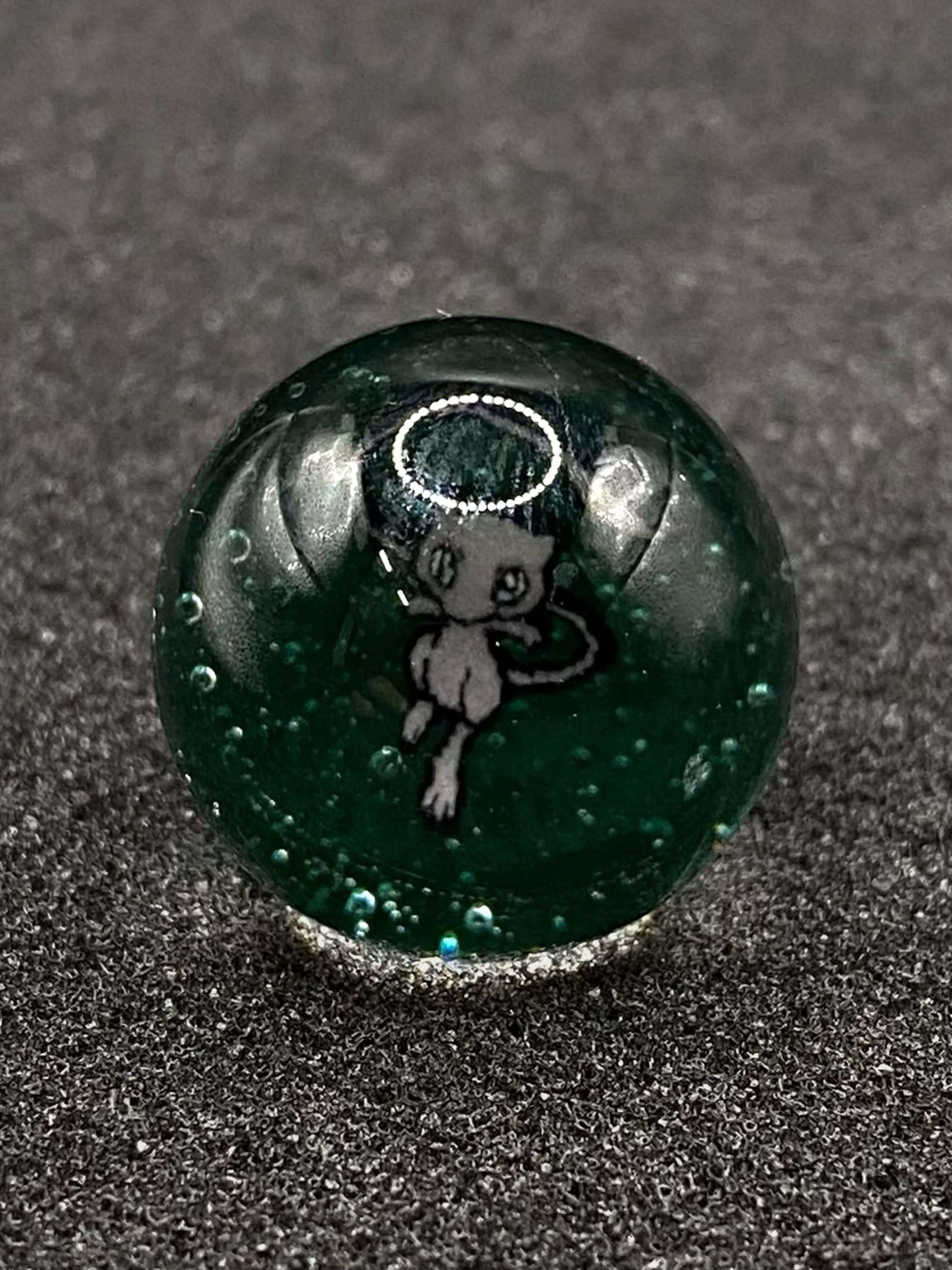 Pokemon Mew Marble Top by Keys Glass image 0