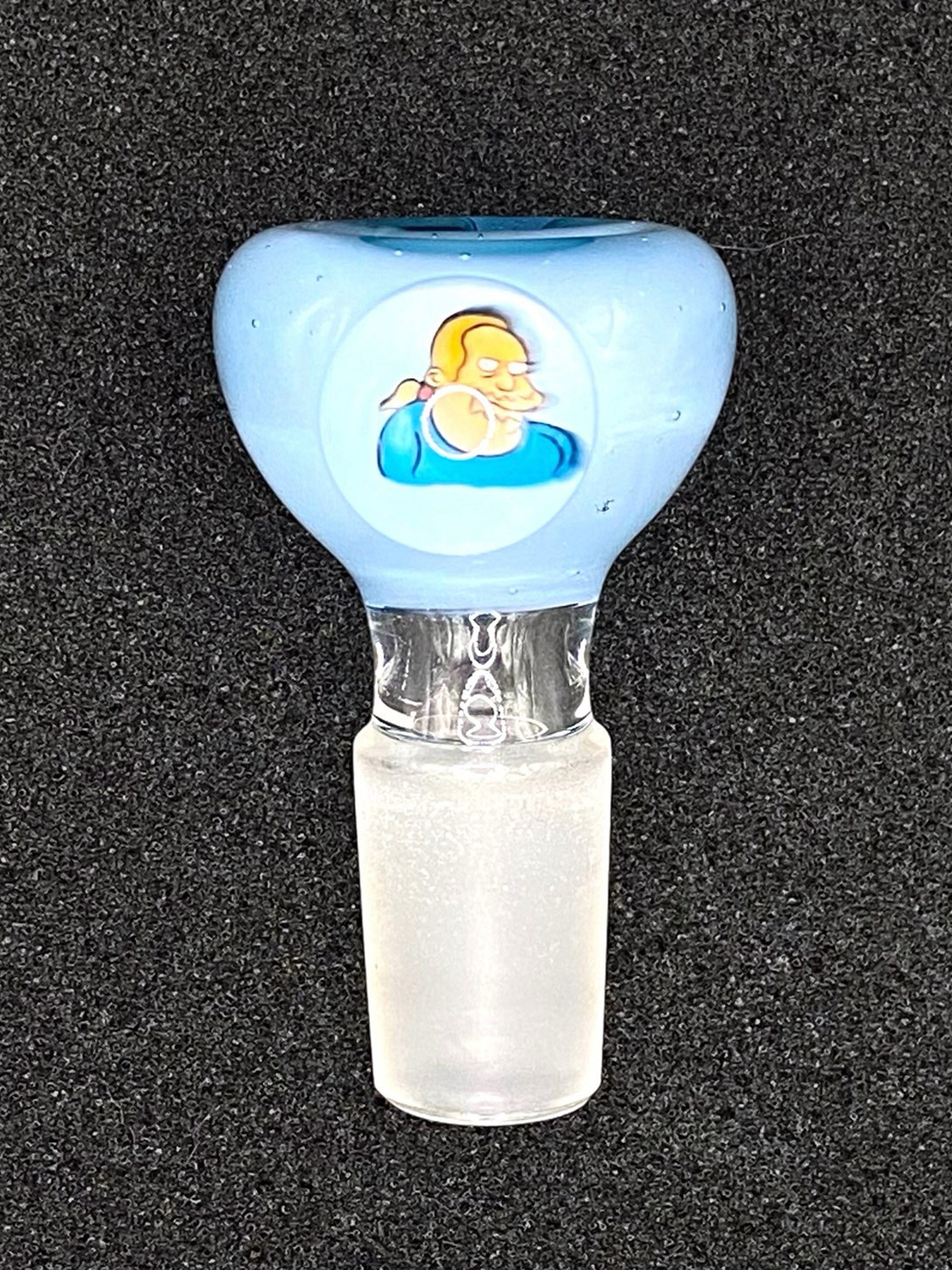 Keys Glass - 14mm Single Hole Glass Bowl Slide image 0