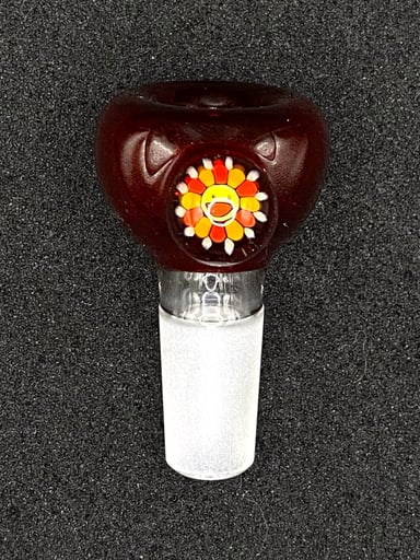 Preview pic of Keys Glass - 14mm Single Hole Glass Bowl Slide