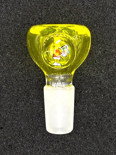 Preview pic of Keys Glass - 14mm Single Hole Glass Bowl Slide