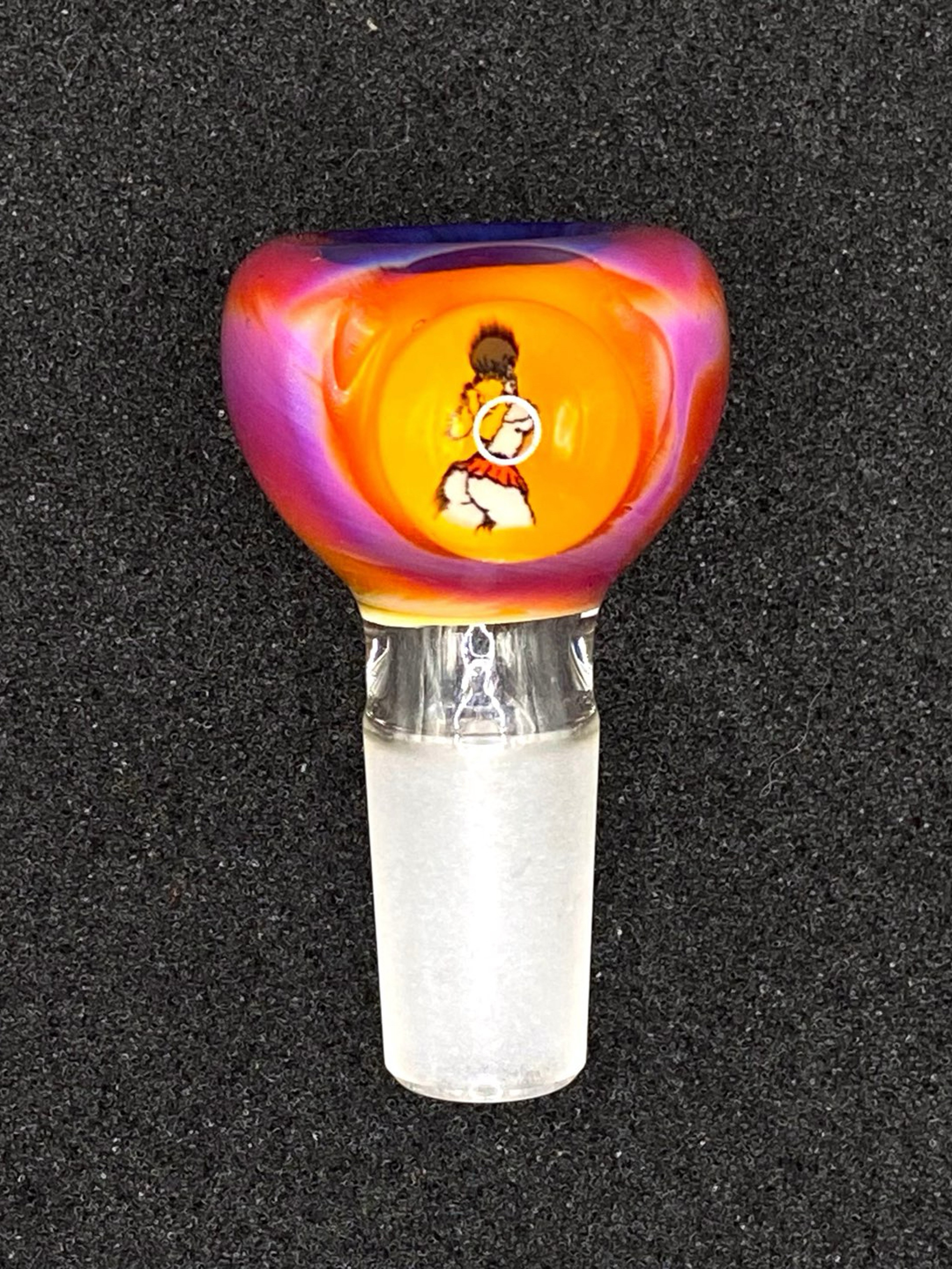 Preview pic of Keys Glass - 14mm Single Hole Glass Bowl Slide