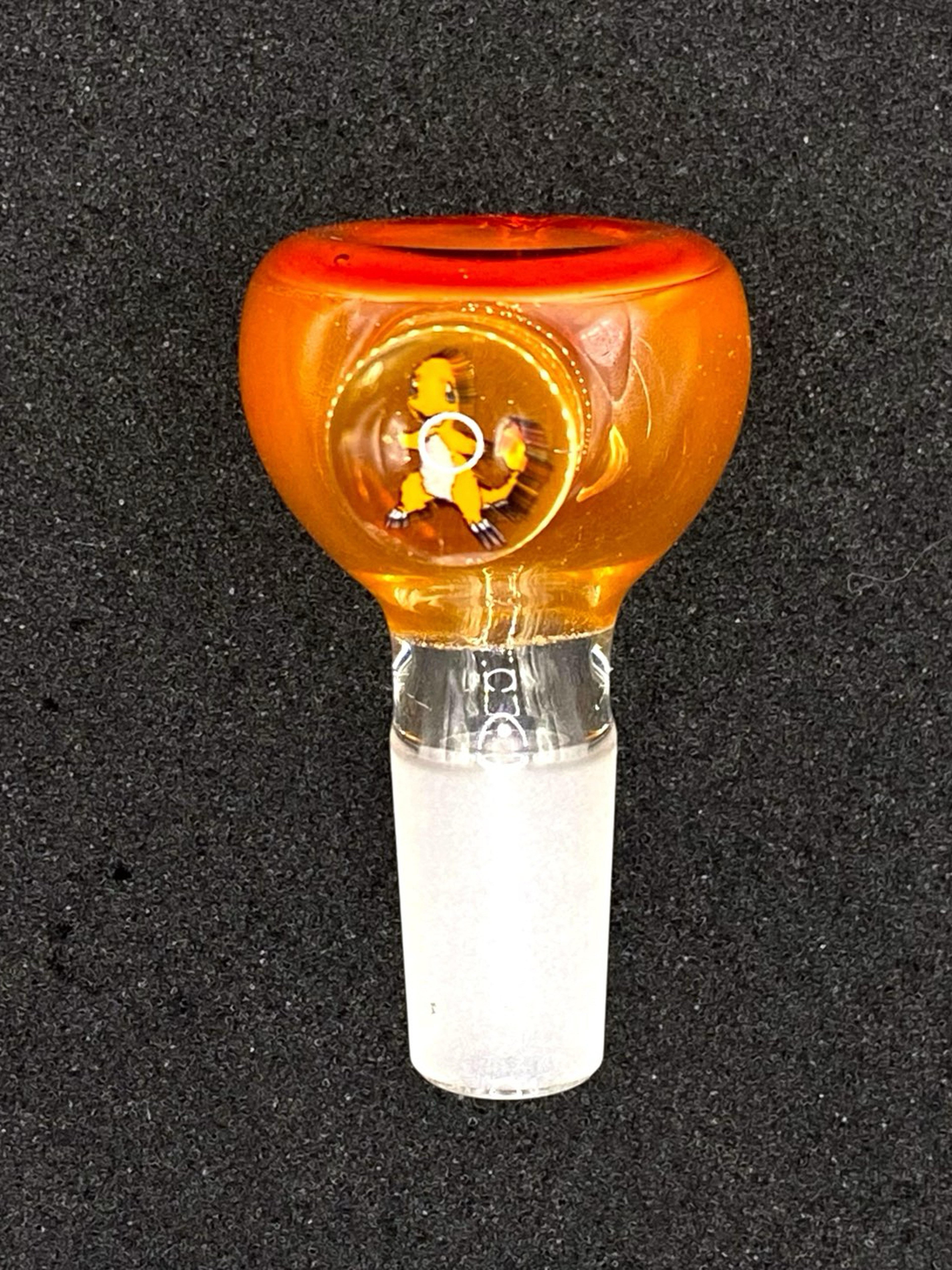 Preview pic of Keys Glass - 14mm Single Hole Glass Bowl Slide