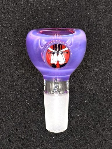 Preview pic of Keys Glass - 14mm Single Hole Glass Bowl Slide