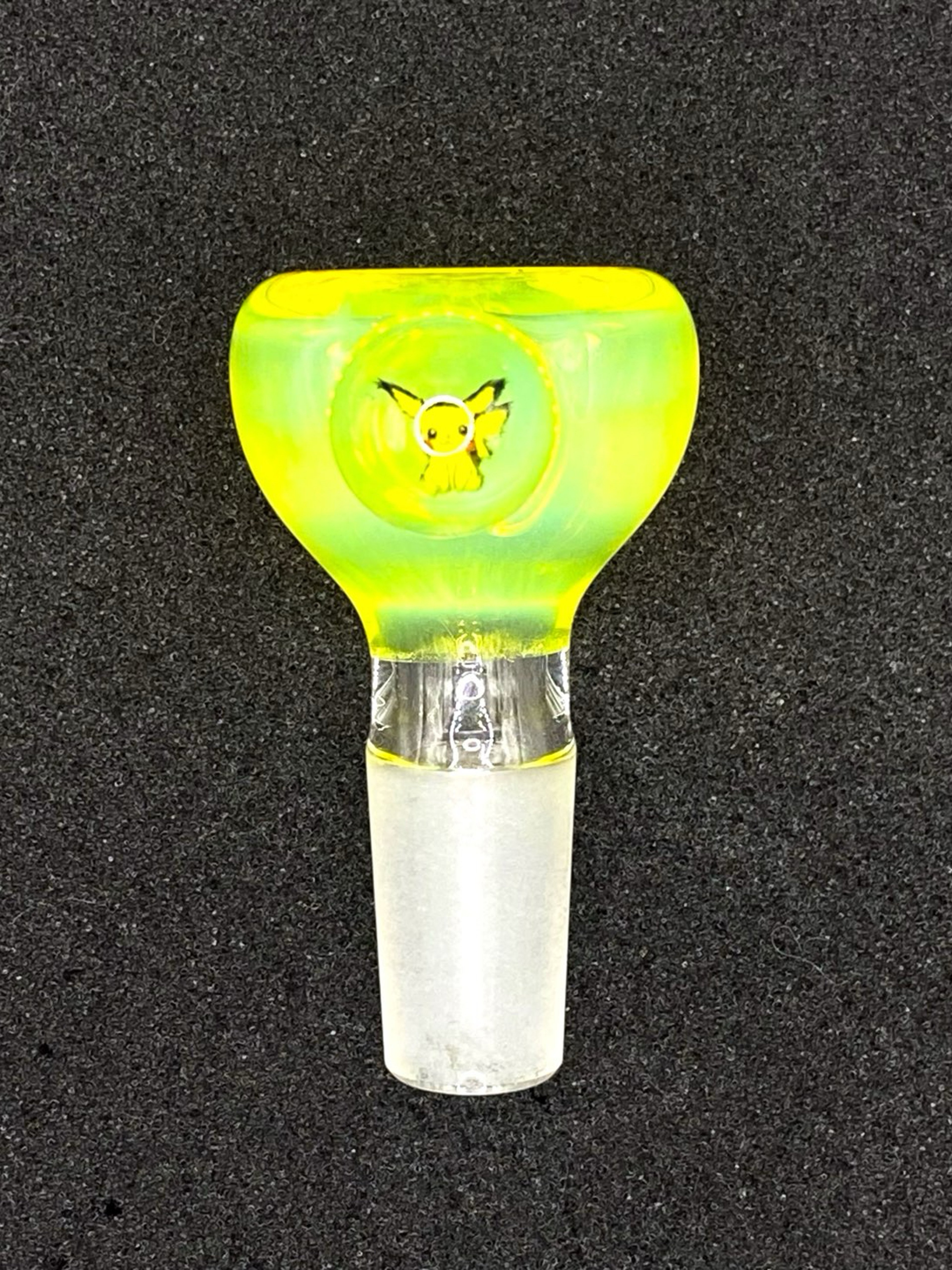 Preview pic of Keys Glass - 14mm Single Hole Glass Bowl Slide