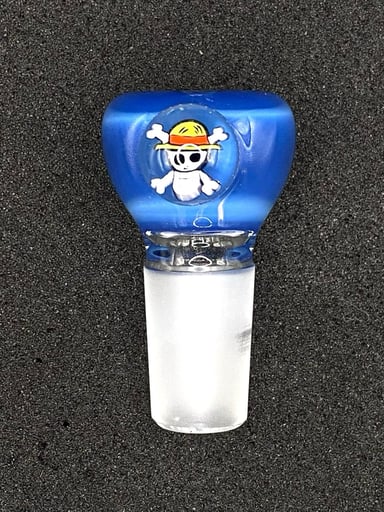 Preview pic of Keys Glass - 18mm Single Hole Glass Bowl Slide