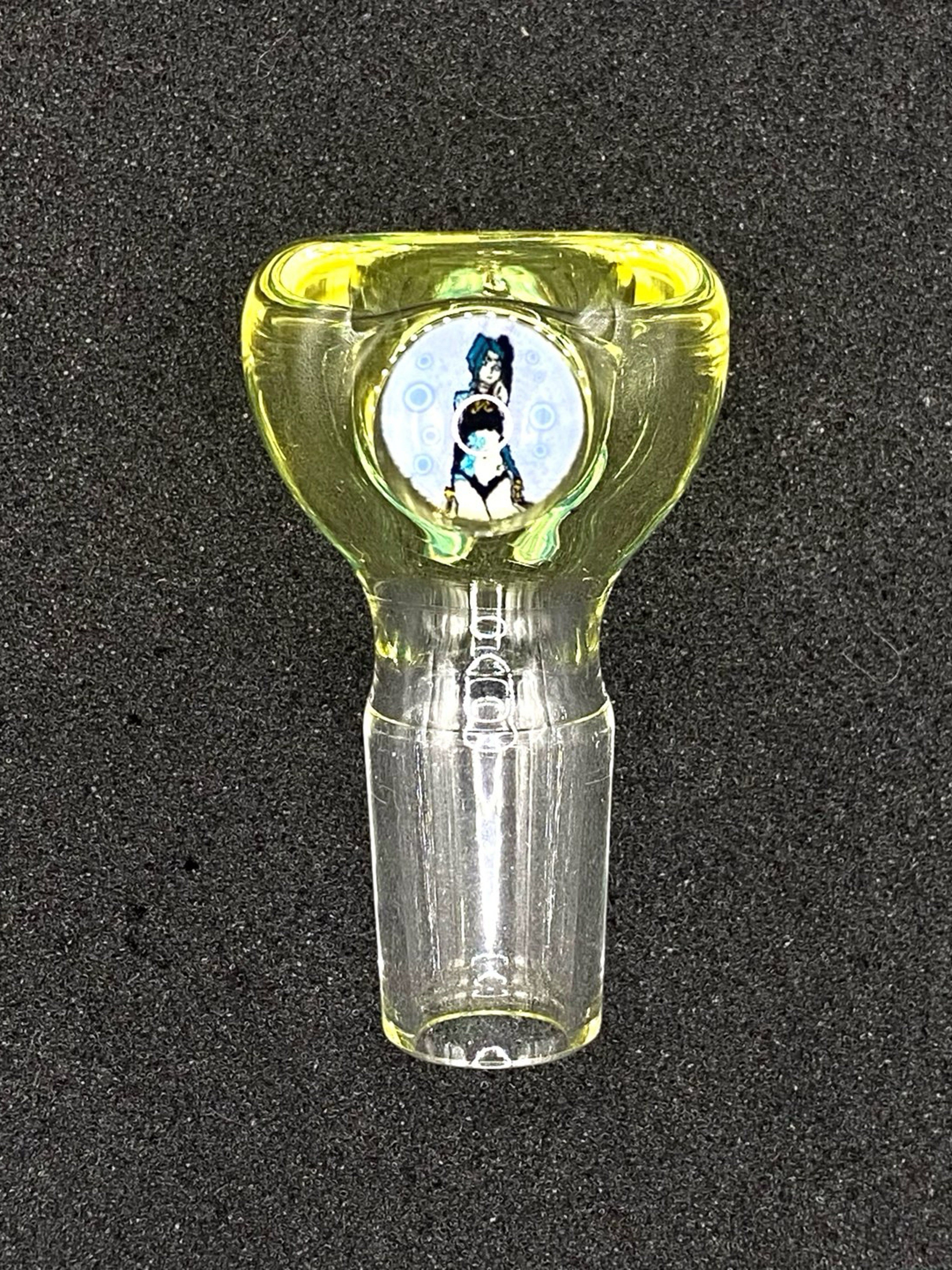 Preview pic of Keys Glass - 18mm Single Hole Glass Bowl Slide