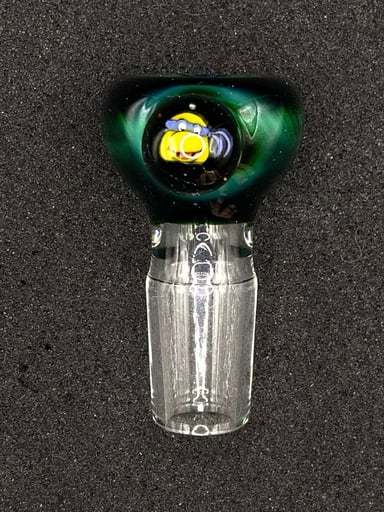 Preview pic of Keys Glass - 18mm Single Hole Glass Bowl Slide