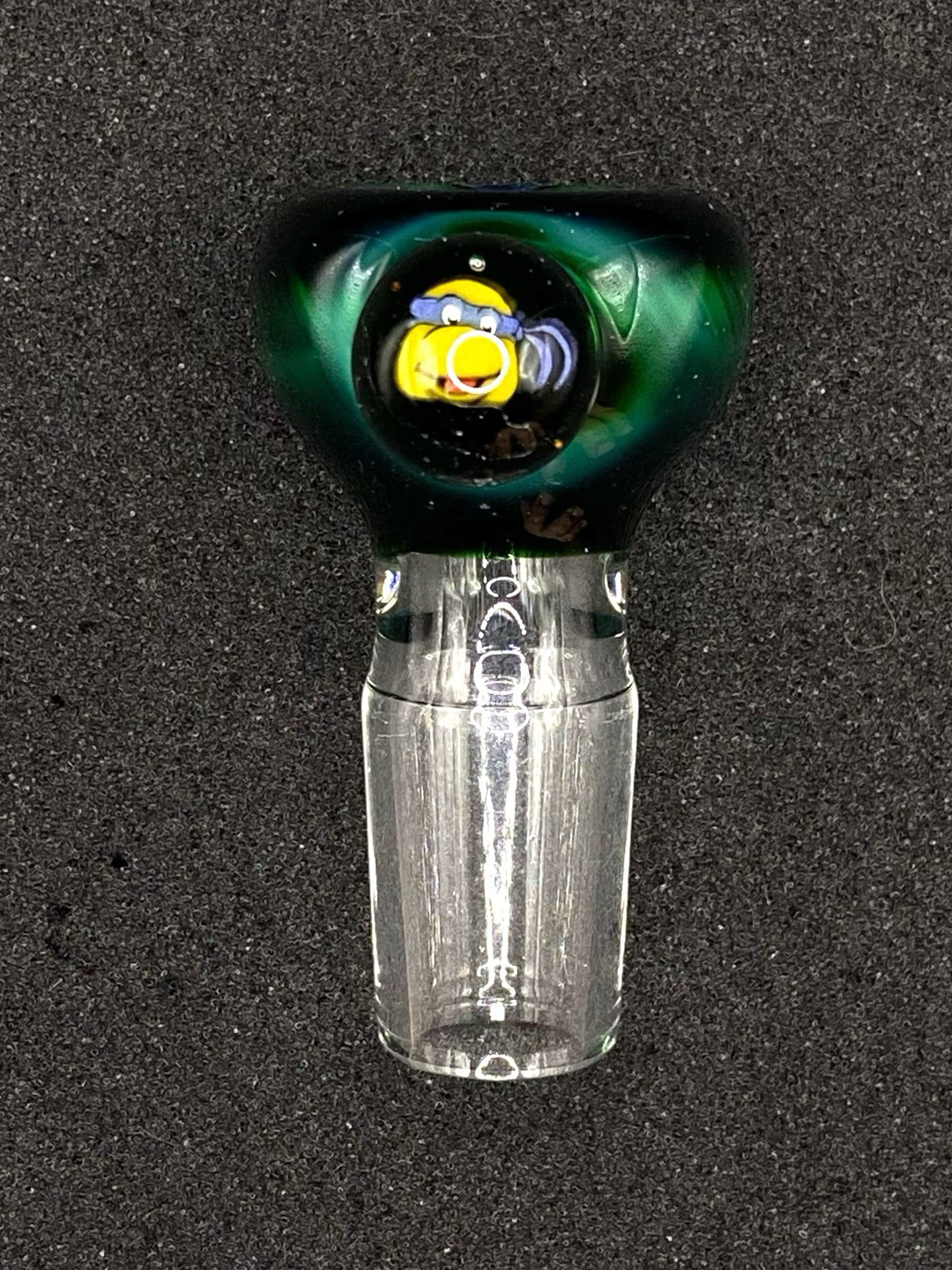 Preview pic of Keys Glass - 18mm Single Hole Glass Bowl Slide