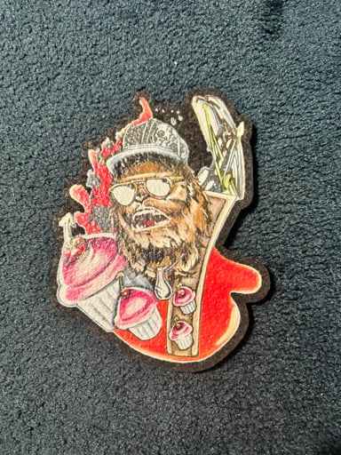 Preview pic of Wook wookie Star Wars moodmat non uv