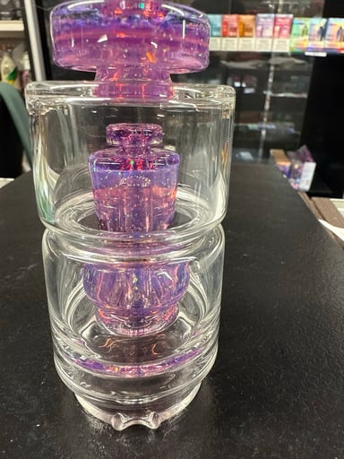 Preview pic of Spder glass 2 holes royal jelly crushed opal