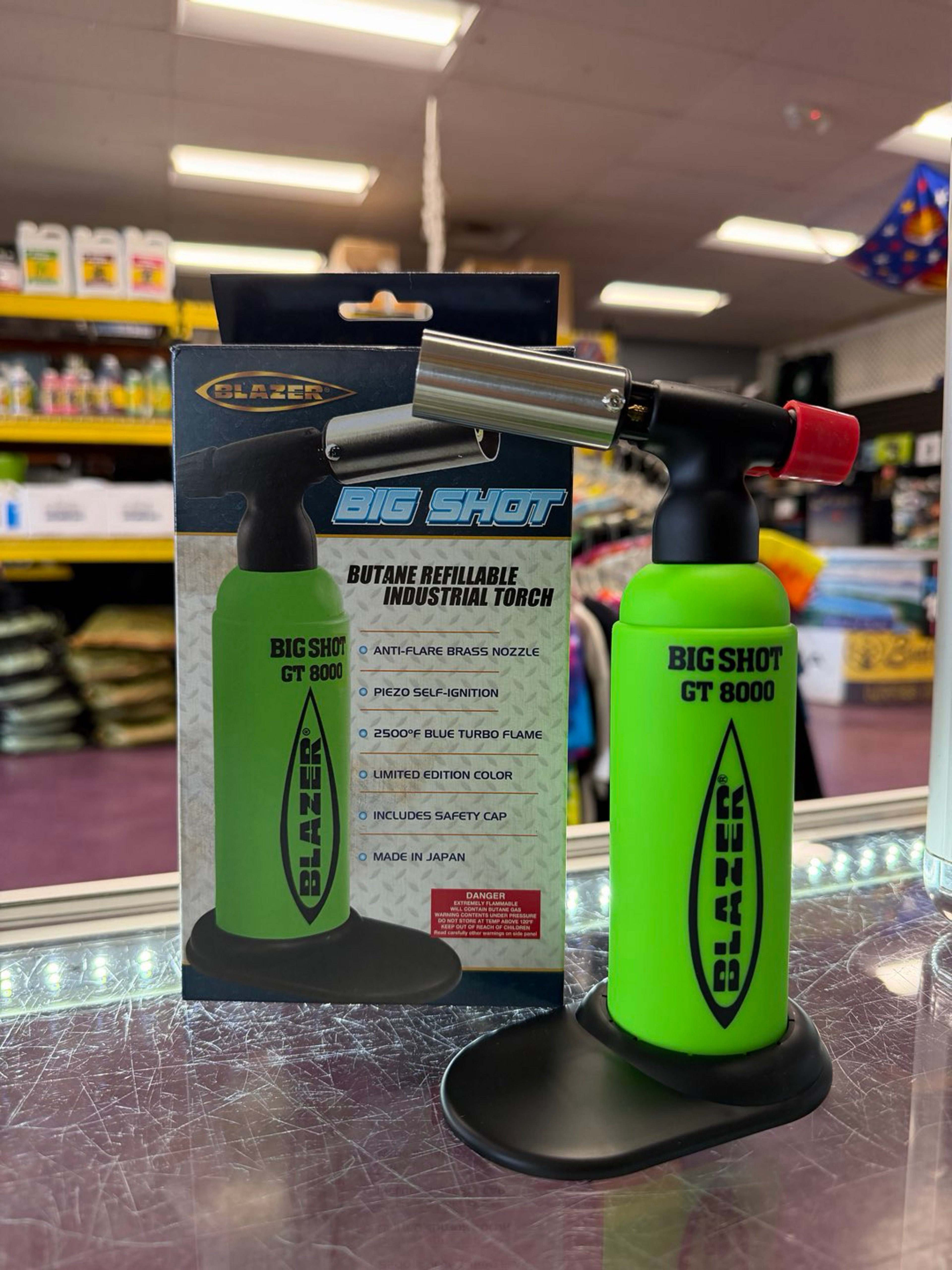 Big Shot Neon Green Torch image 0